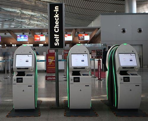 Check-in Counters illustration