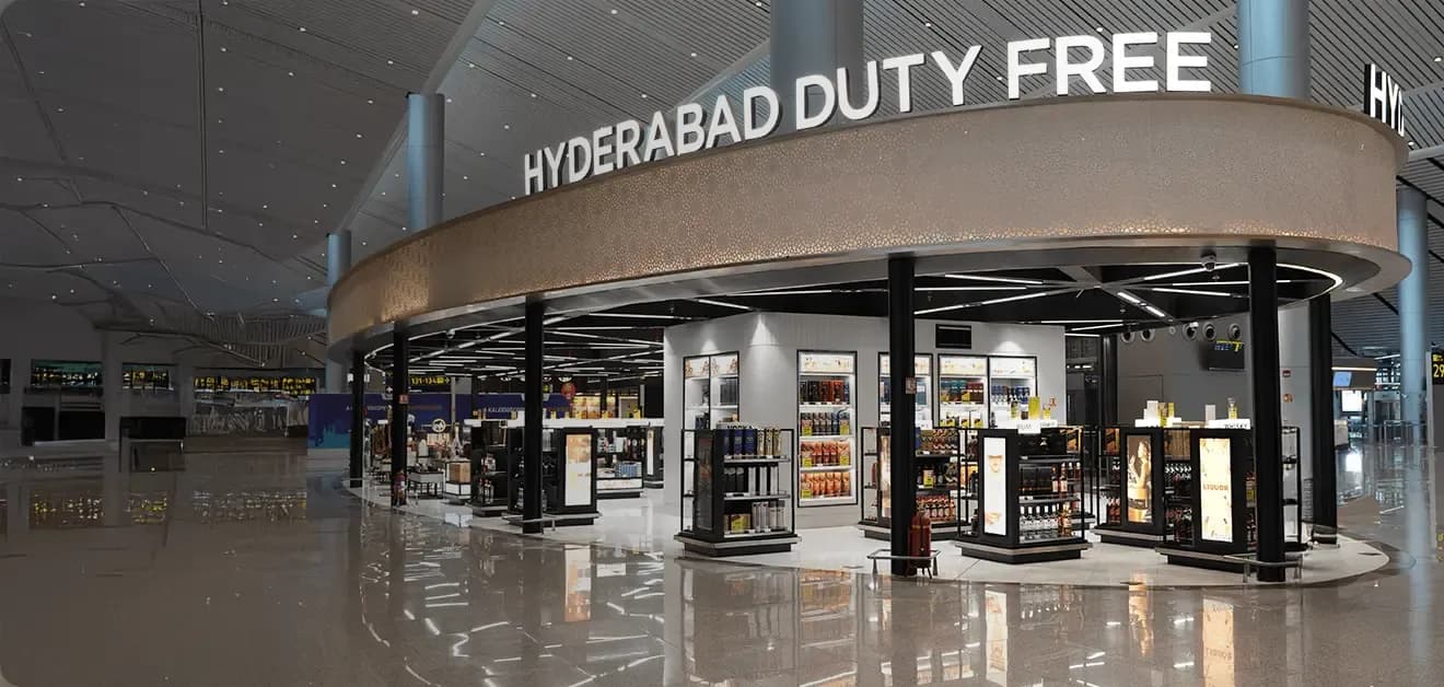 Pre order at Hyderabad Duty Free - Get 10% off on orders above 10,000