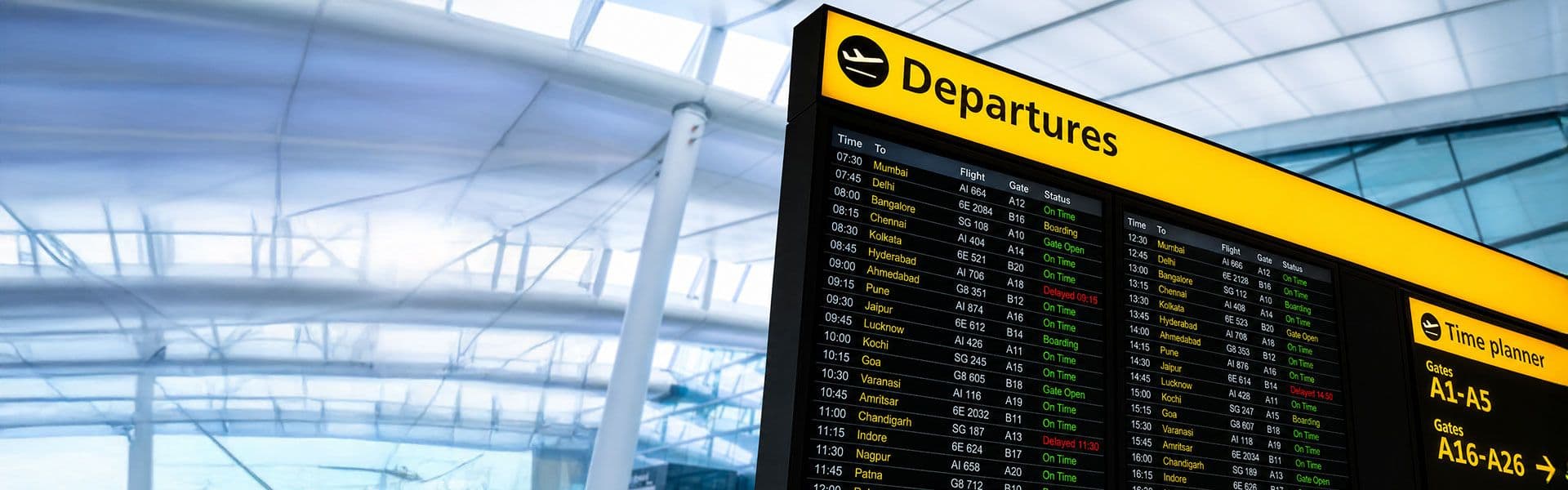 Flight Information - Rajiv Gandhi International Airport