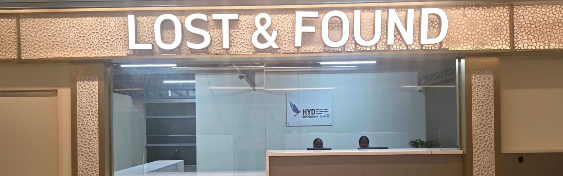 Lost & Found - Rajiv Gandhi International Airport